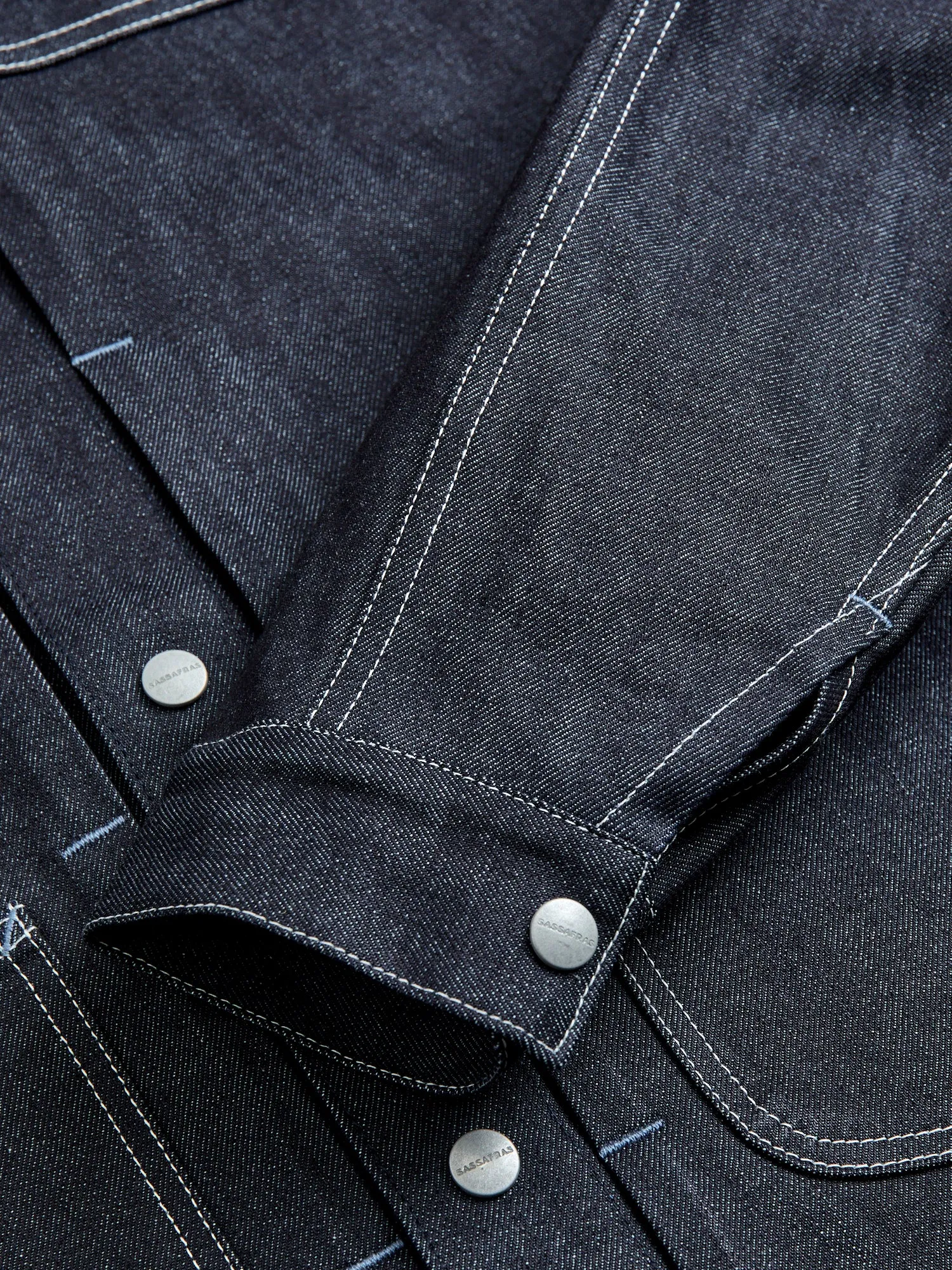 13oz Slub Denim Gardeners Jacket in Indigo