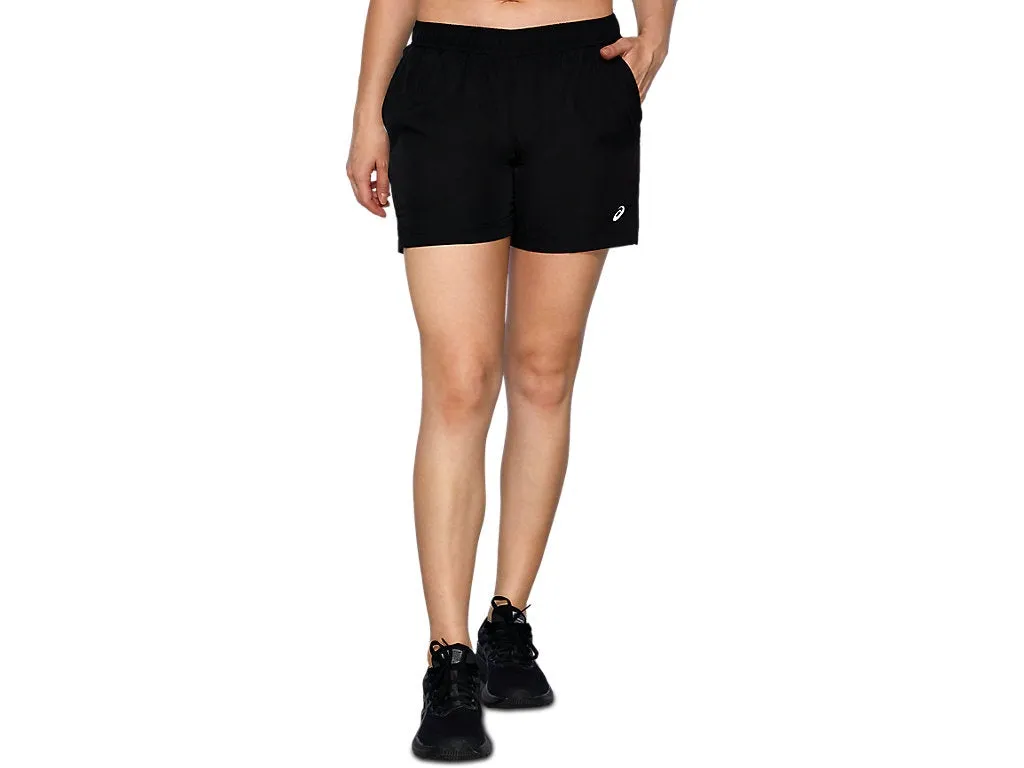 Asics 6IN Short Performance Black Womens