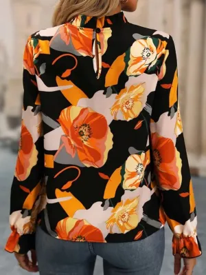 Autumnal Floral Top