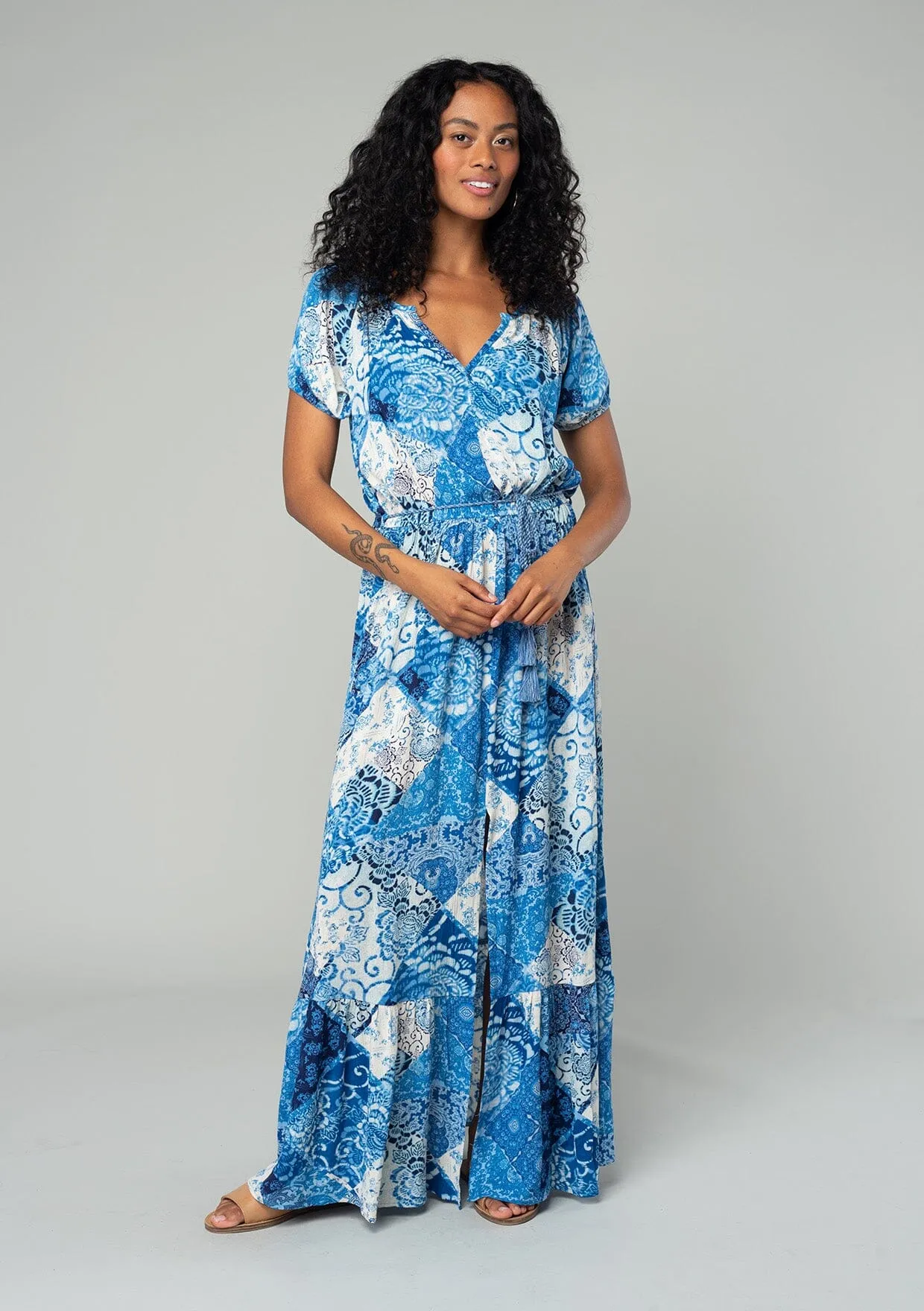 Bedford Patchwork Maxi Dress