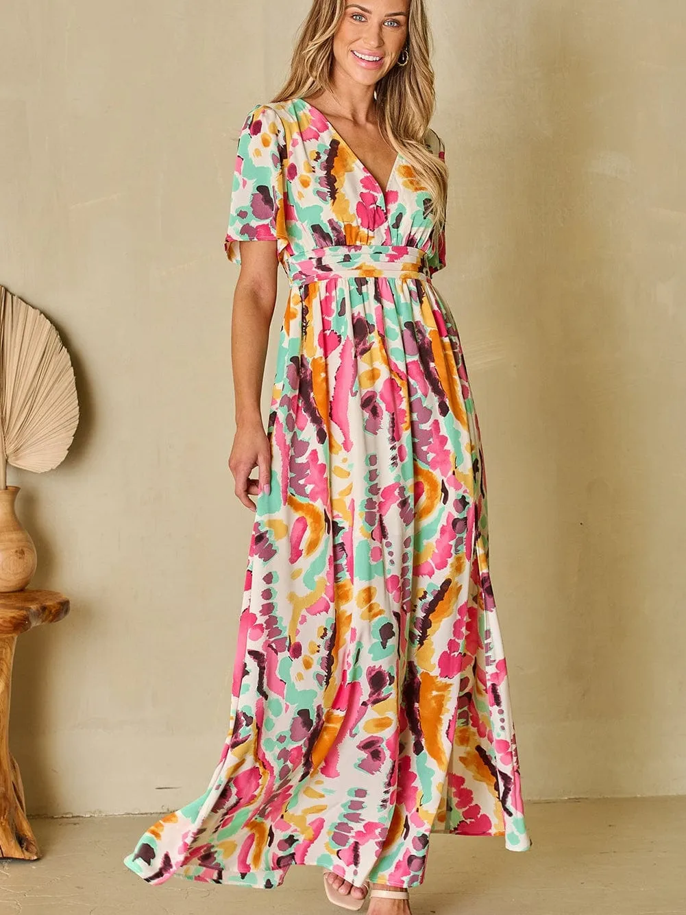 Belted Maxi Dress