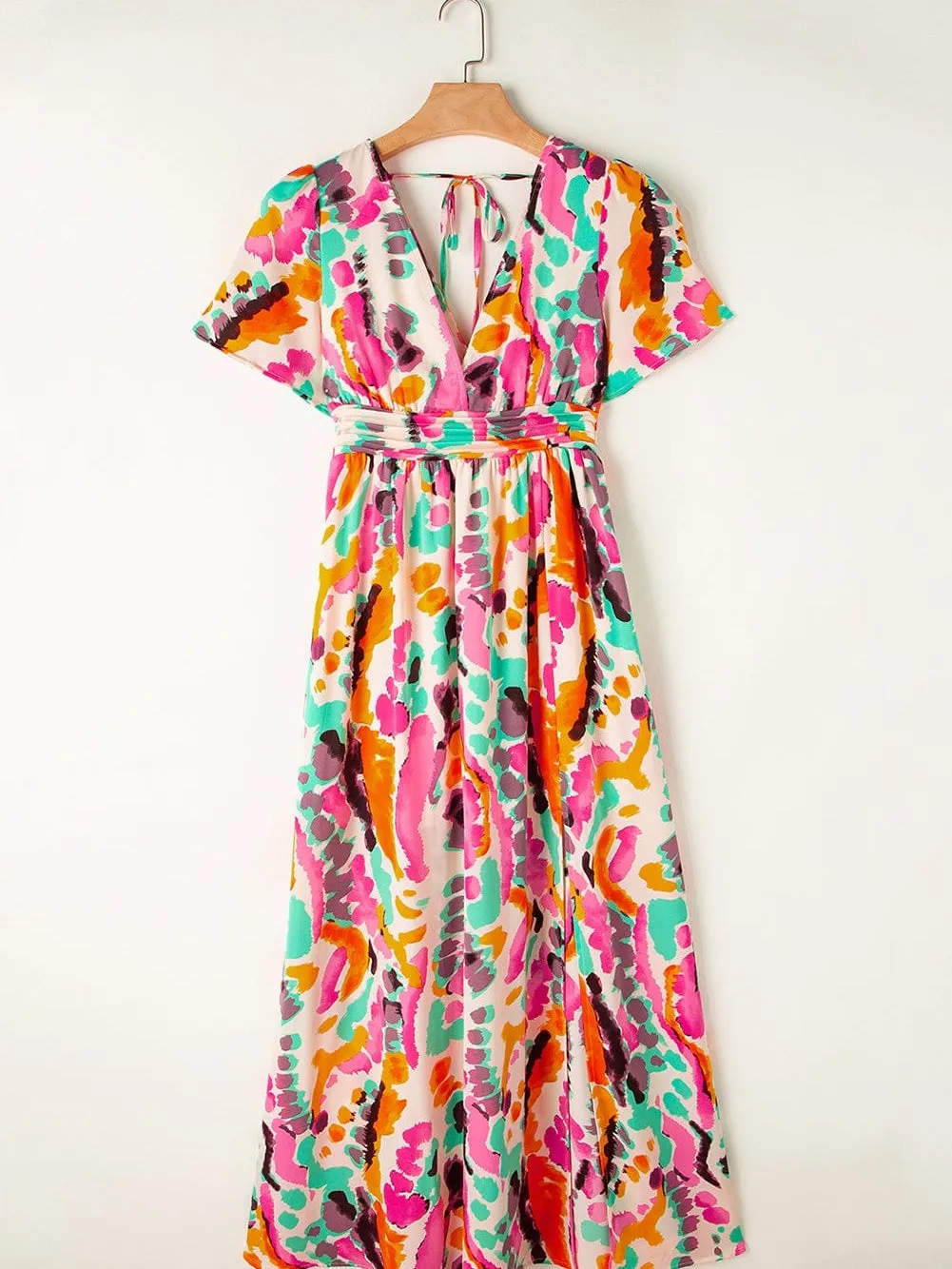 Belted Maxi Dress