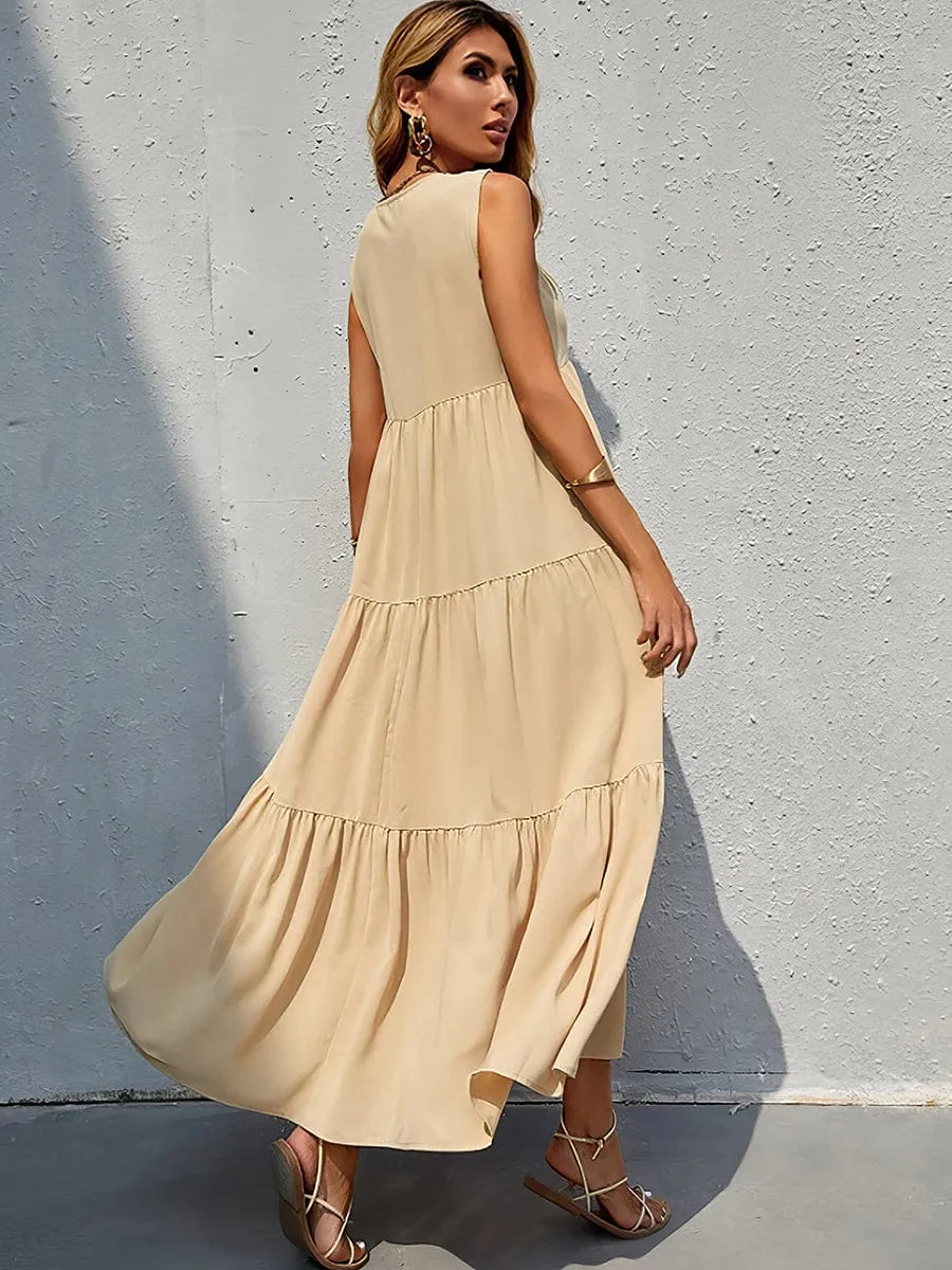 Bohemian Style Sleeveless Dress