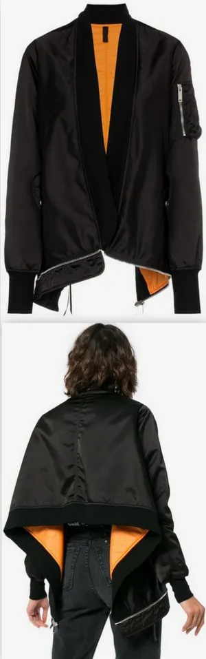 Bomber Cape Jacket