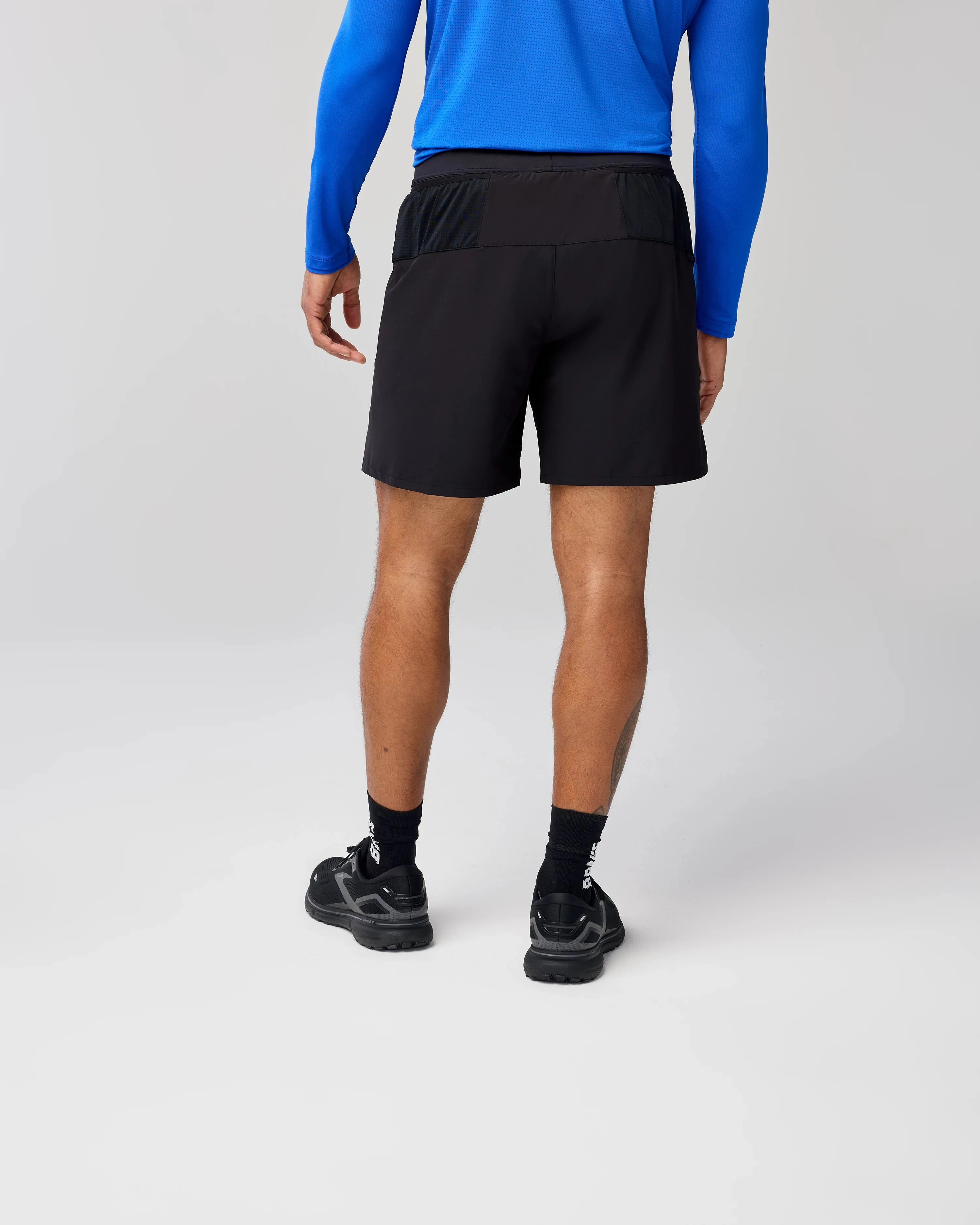 Brooks | Journey 7" 2-in-1 Shorts | Men's | Black