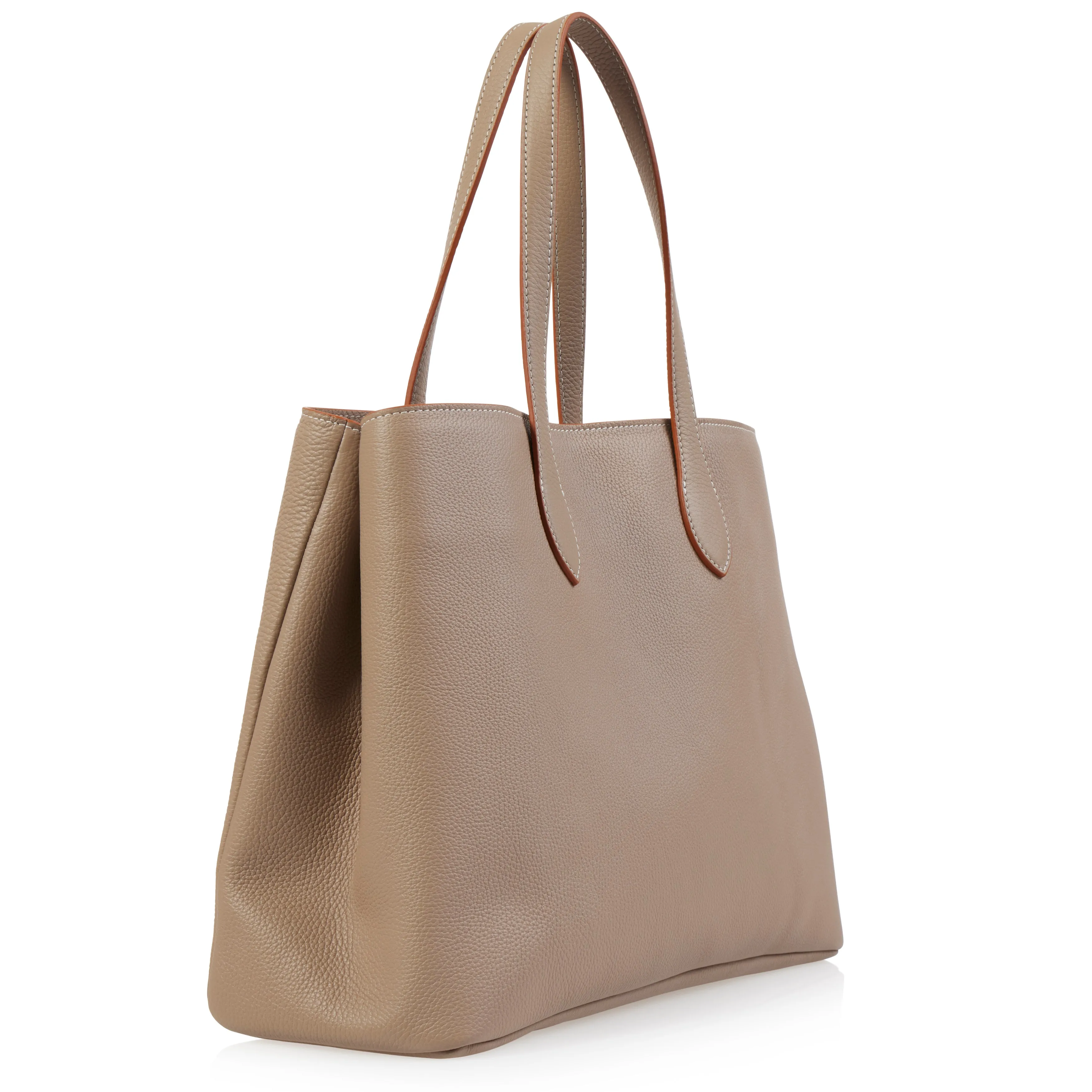 Bull Leather Tote Bag - Medium