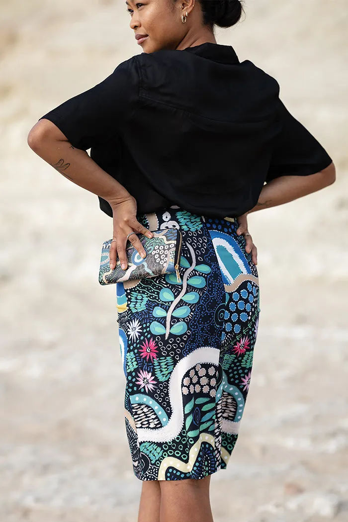 By The Waterhole Pencil Skirt