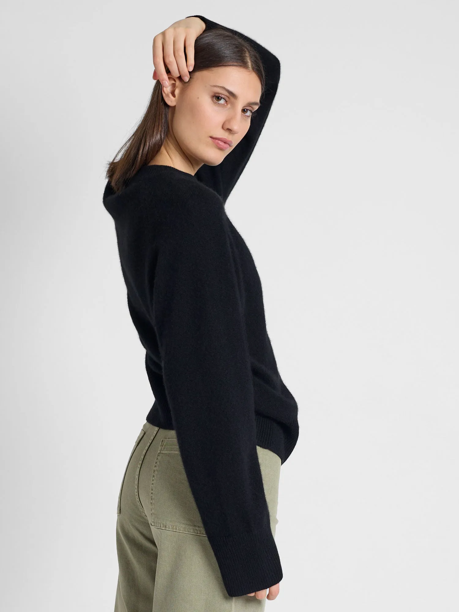 Cashmere sweater "Signy" - black