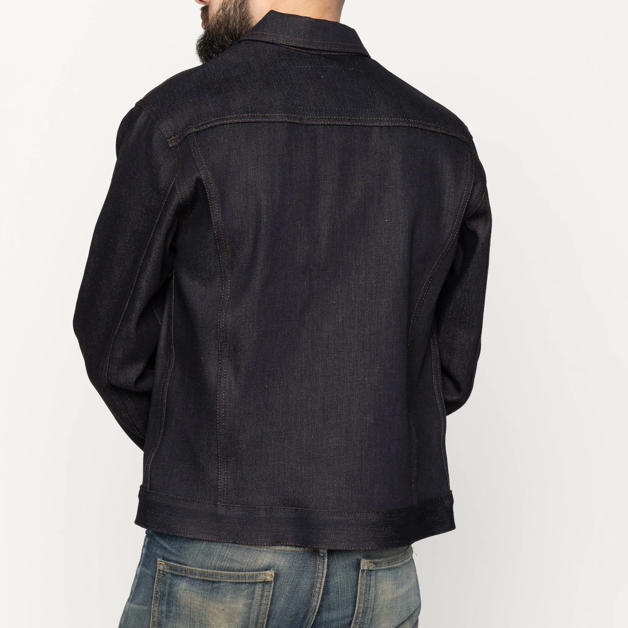 Denim Jacket - Matcha Selvedge