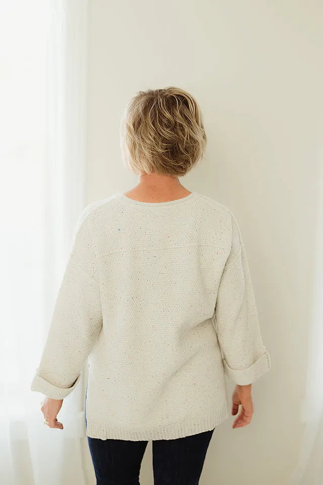 Drop Shoulder Sweater