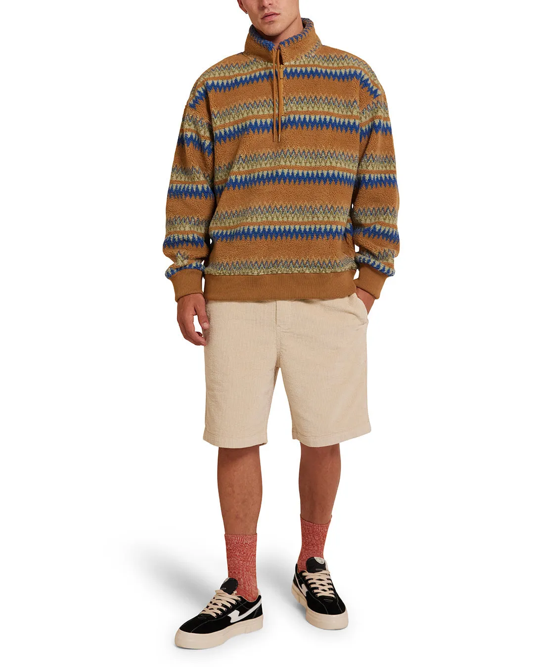 Dylan Polar Fleece - Multi Stripe