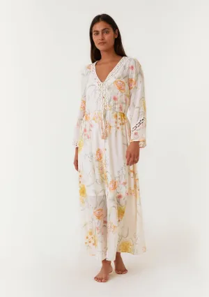 Elise Bell Sleeve Maxi Dress