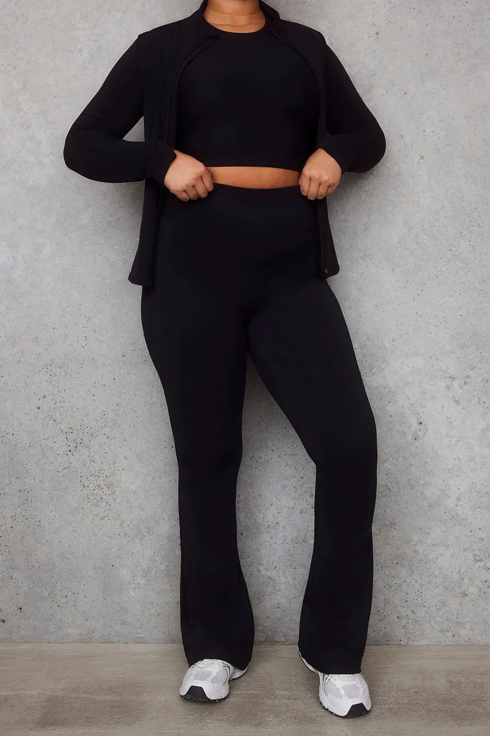 Empower Flare Leggings - Black