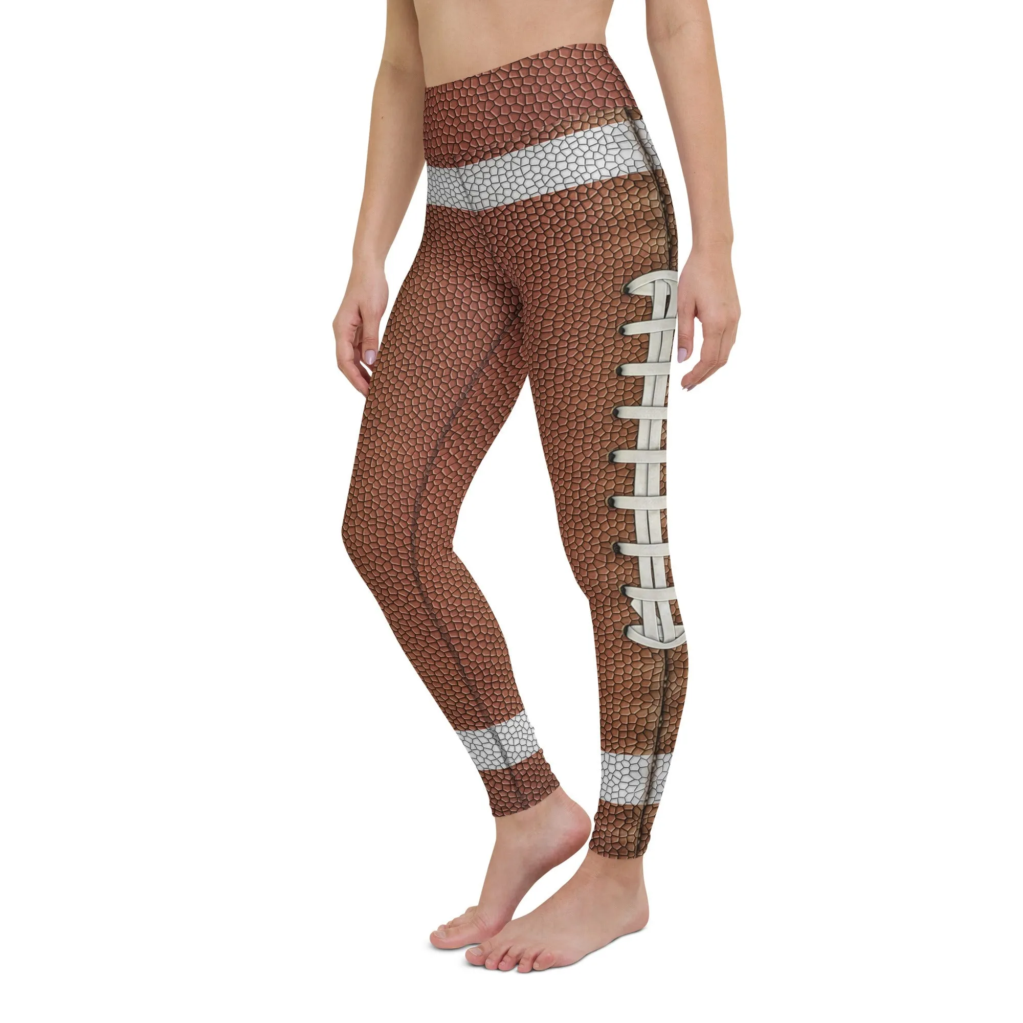 Football Yoga Leggings