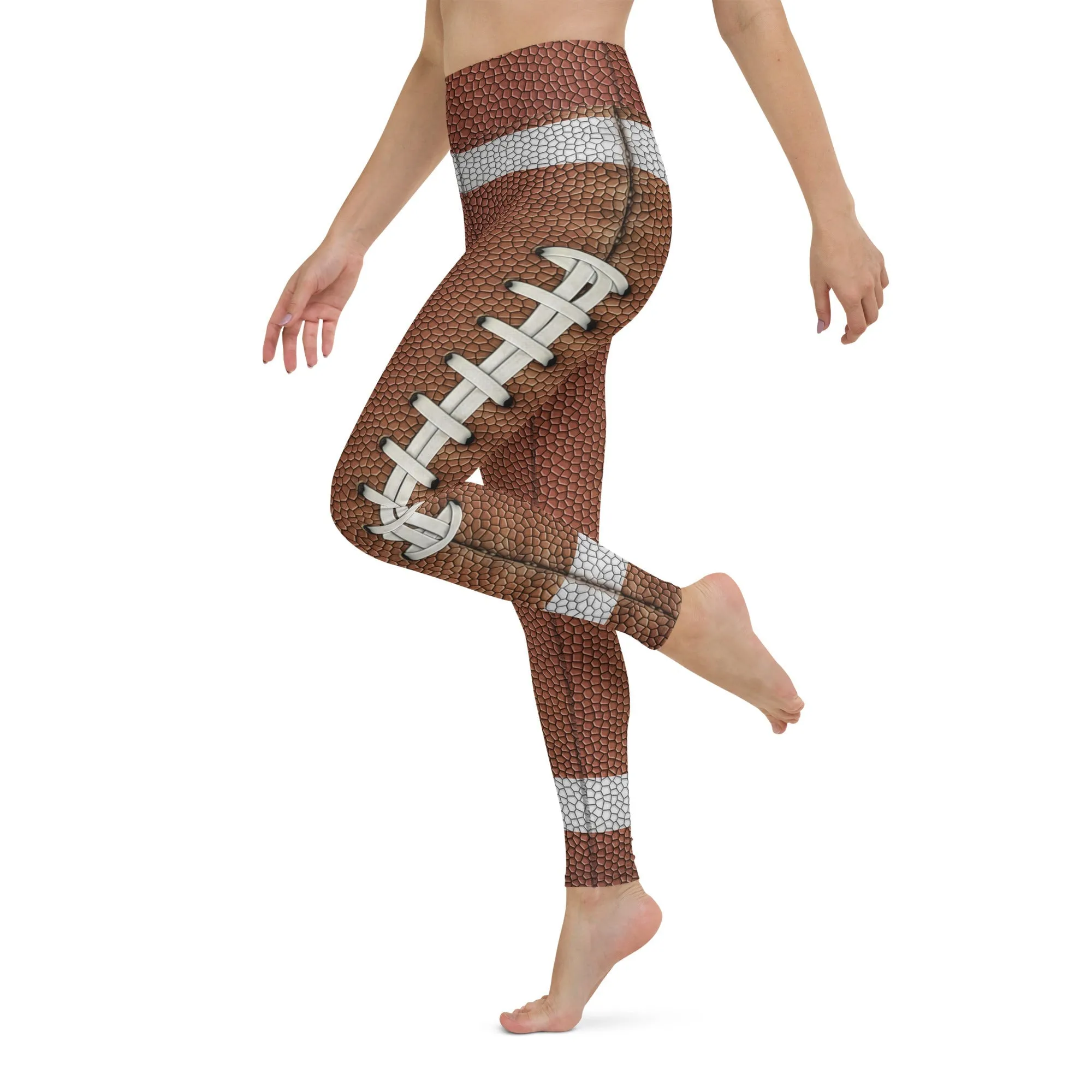 Football Yoga Leggings