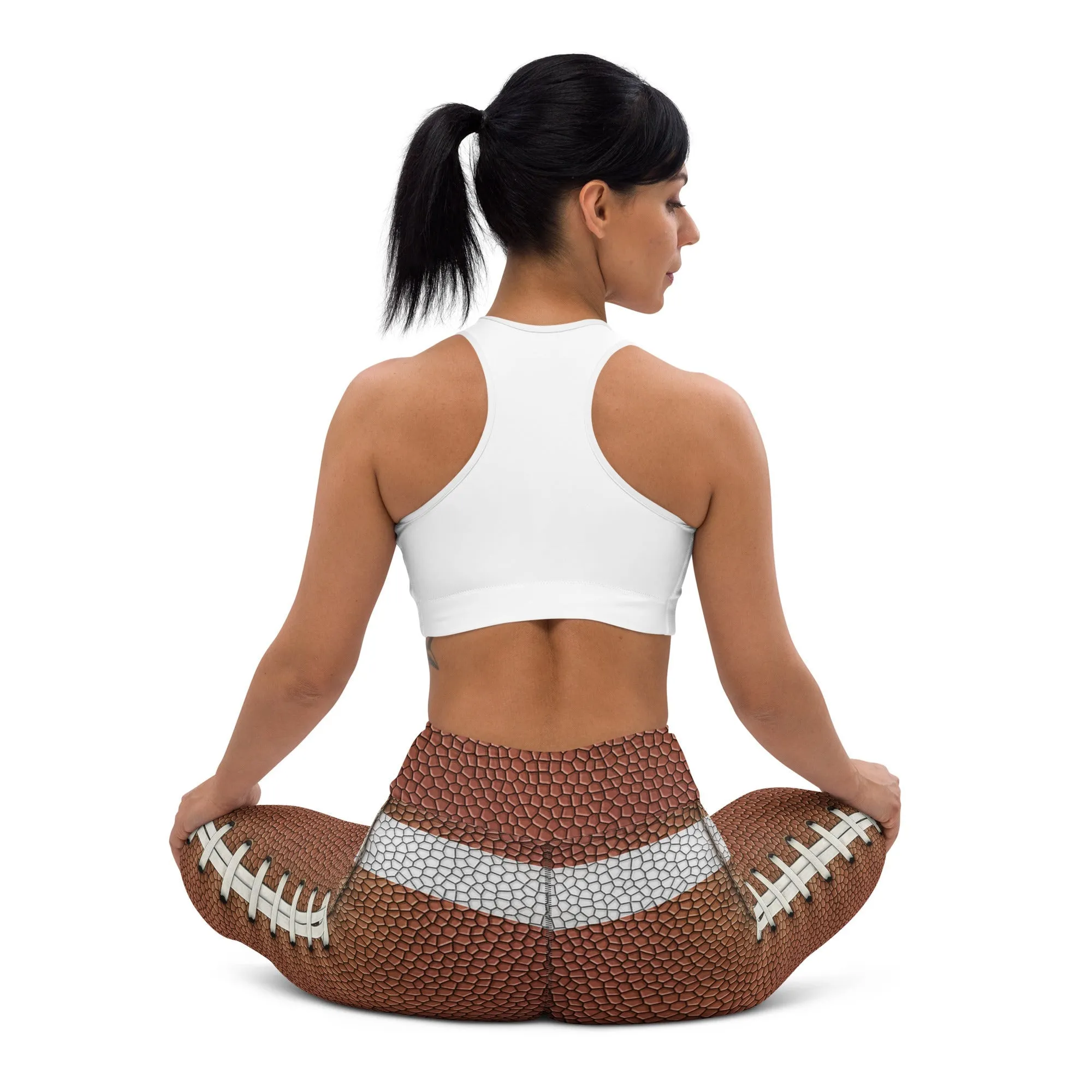 Football Yoga Leggings