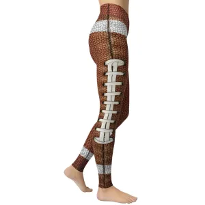 Football Yoga Leggings