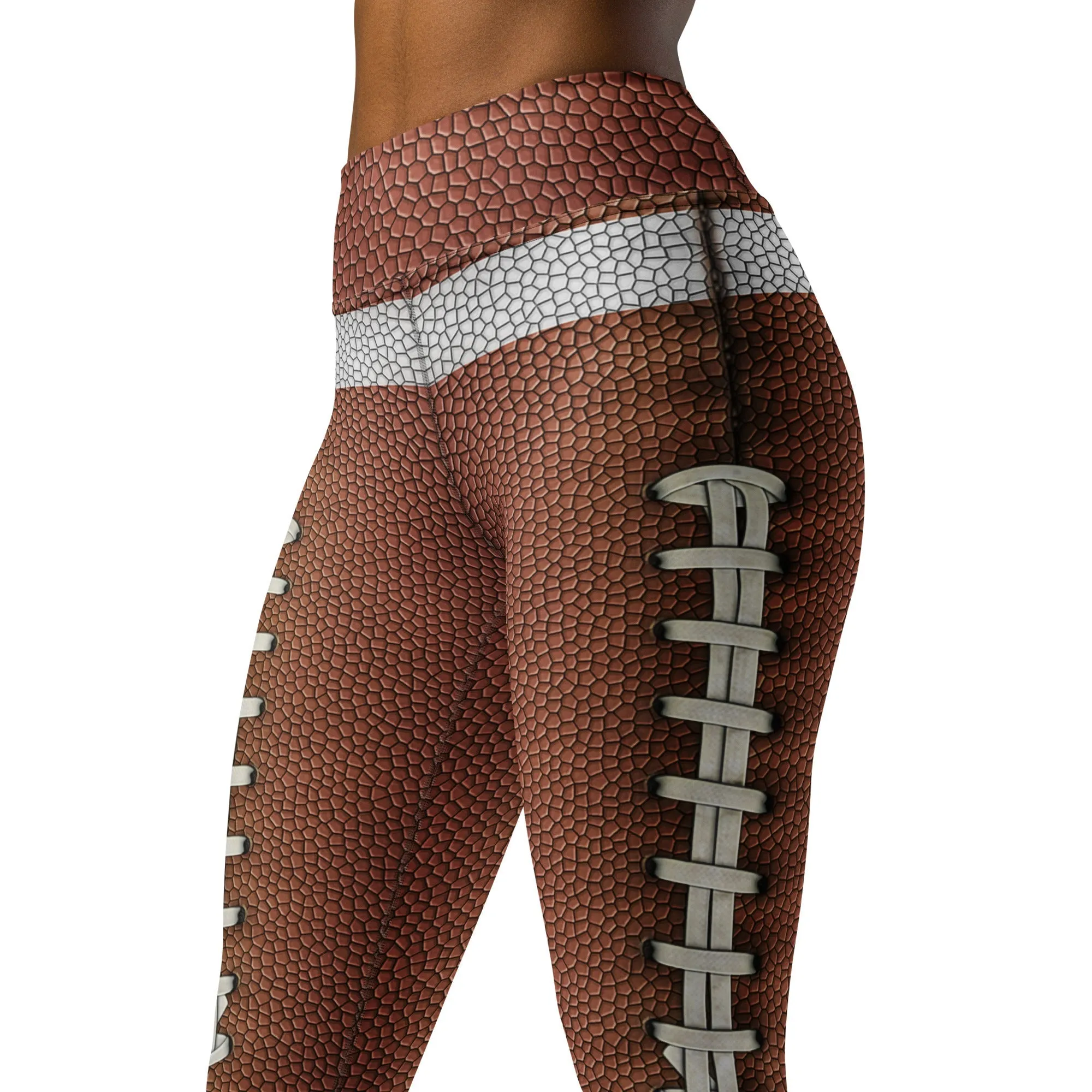 Football Yoga Leggings