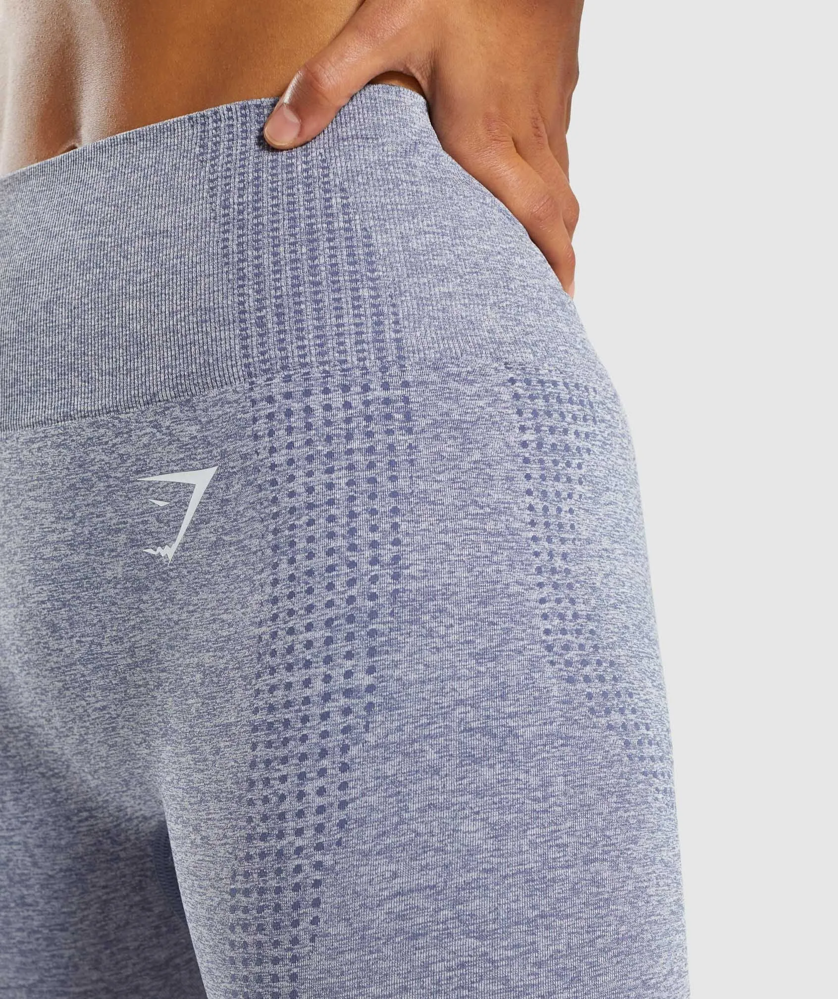 Gymshark Vital Seamless Leggings - Steel Blue Marl