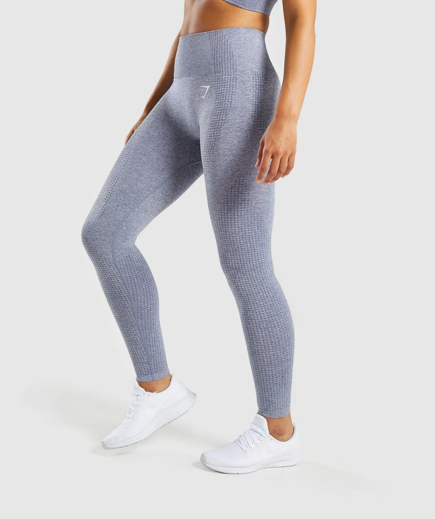 Gymshark Vital Seamless Leggings - Steel Blue Marl