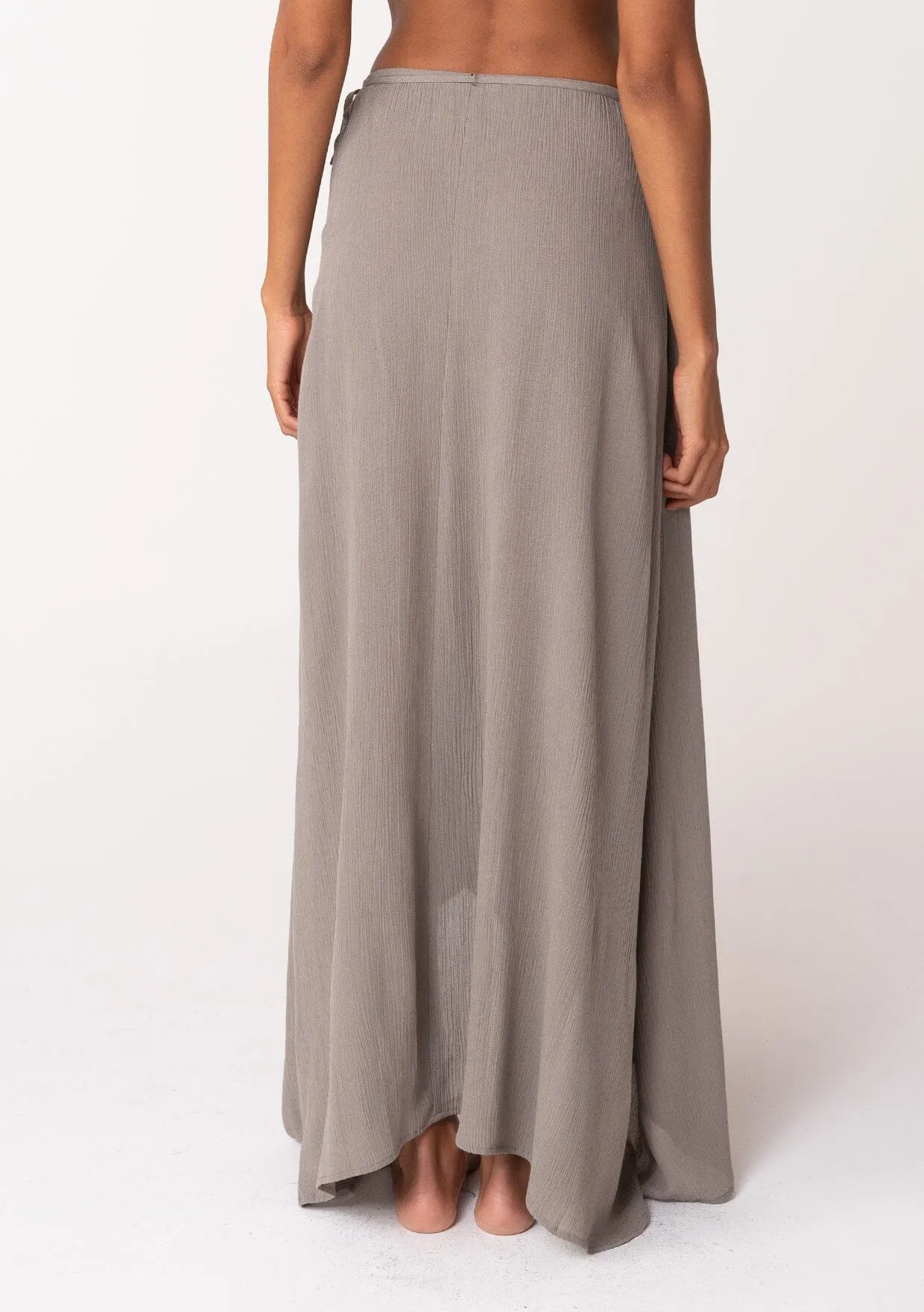 High Seas Maxi Wrap Skirt