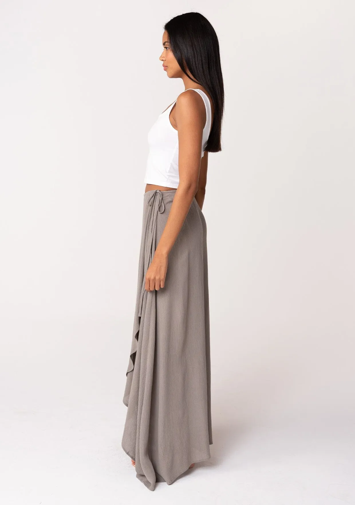 High Seas Maxi Wrap Skirt