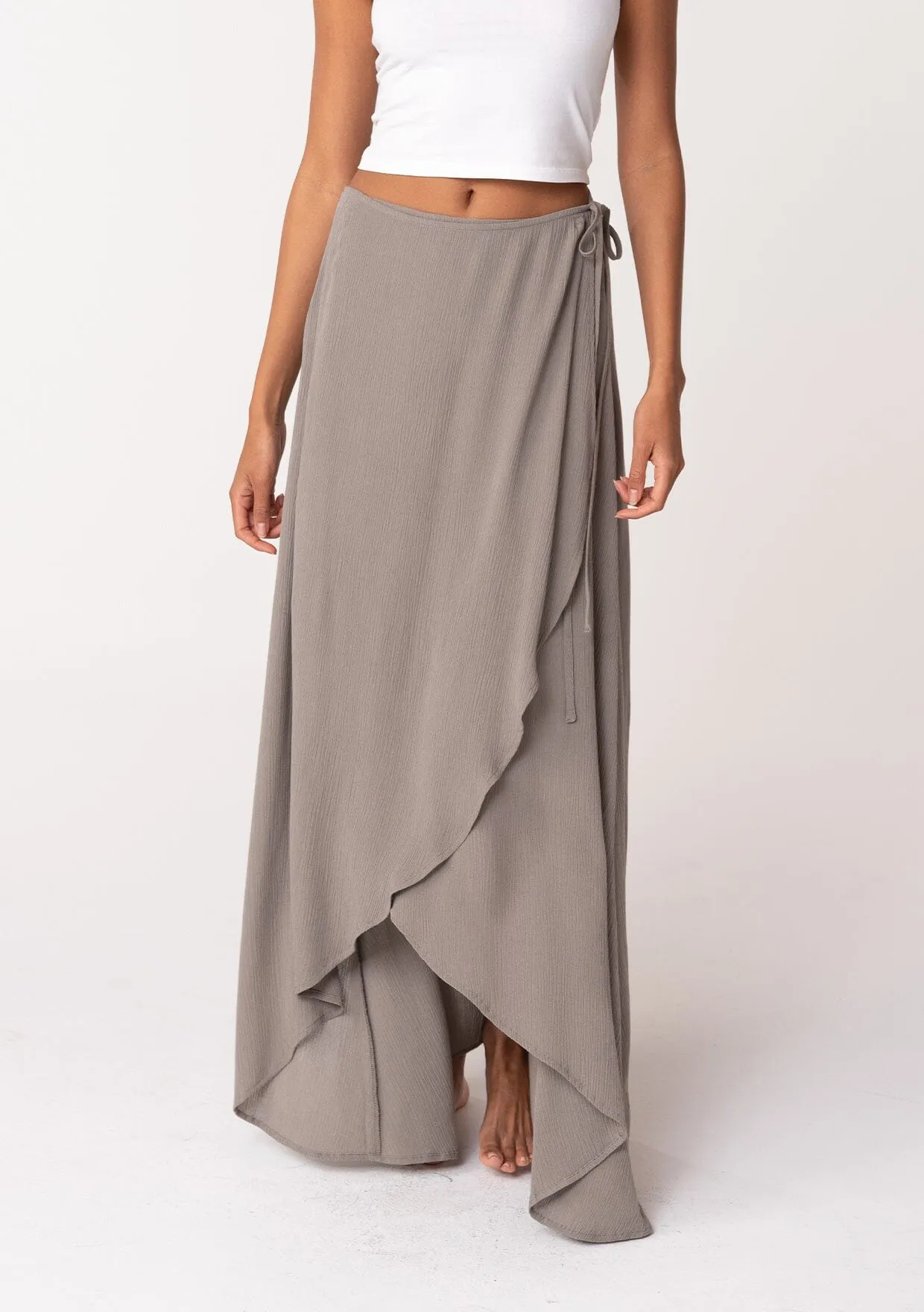 High Seas Maxi Wrap Skirt