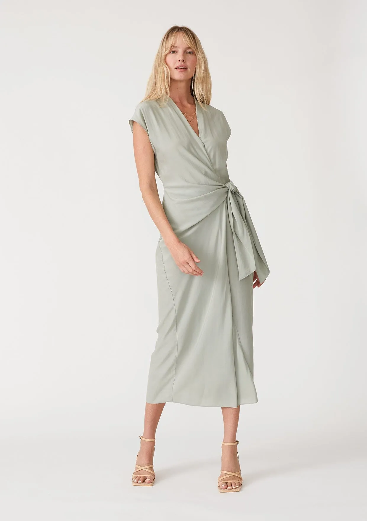 Iris Maxi Wrap Dress