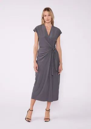 Iris Maxi Wrap Dress