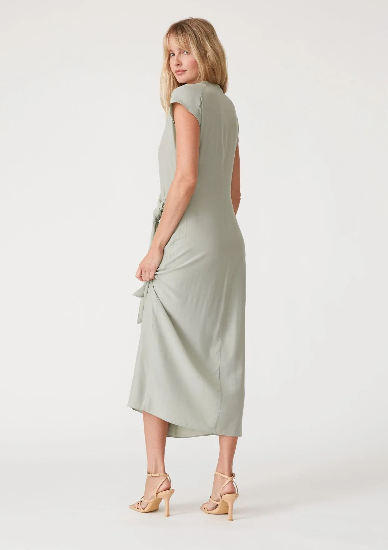 Iris Maxi Wrap Dress