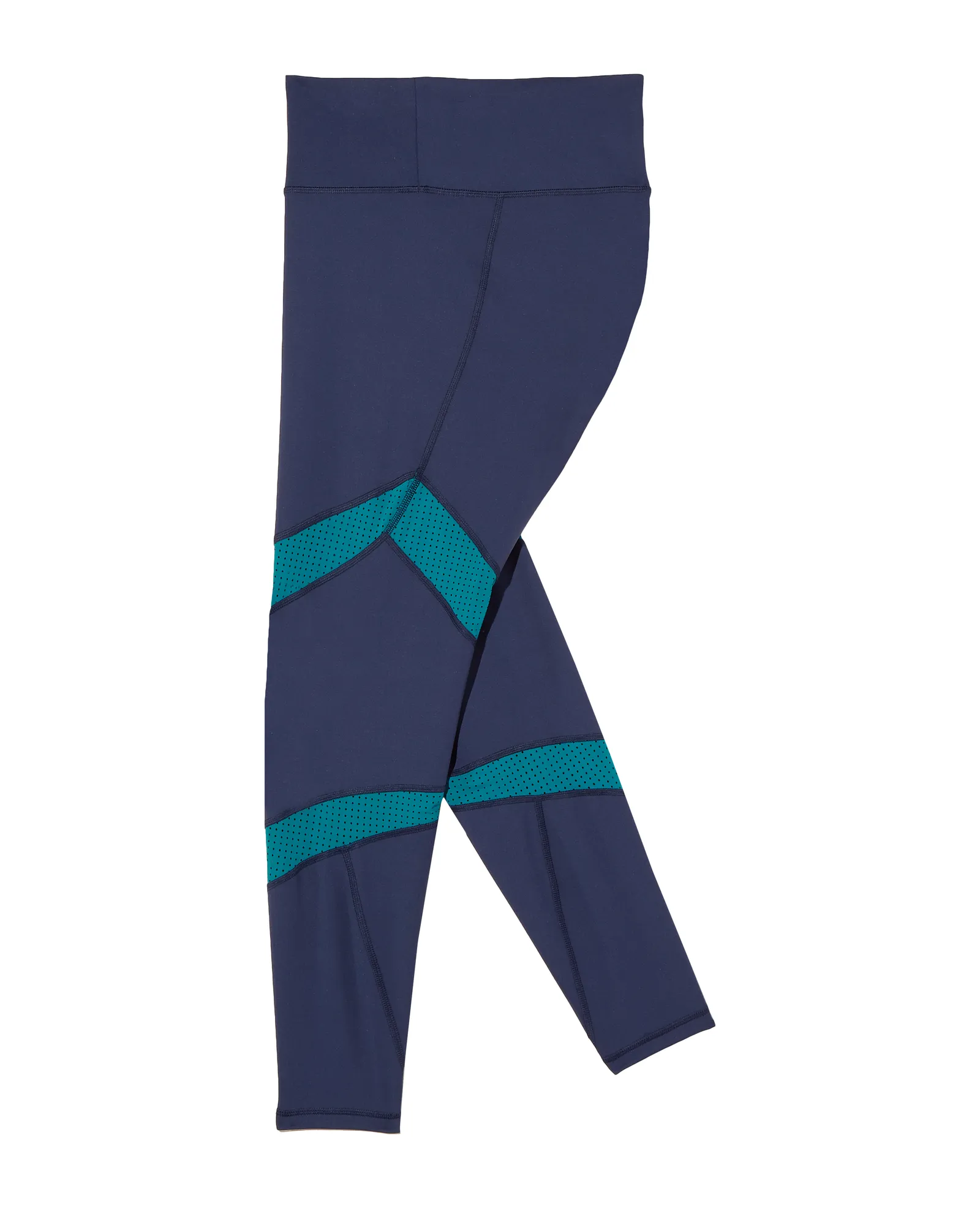 Mayfair Tights | Navy / Turquoise