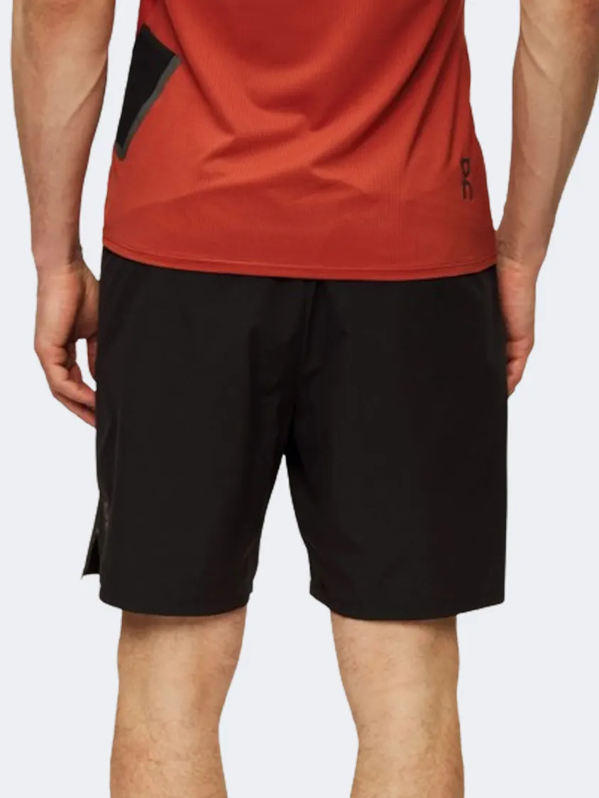 On Performance Hybrid Men Running Short Black