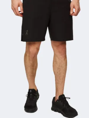 On Performance Hybrid Men Running Short Black