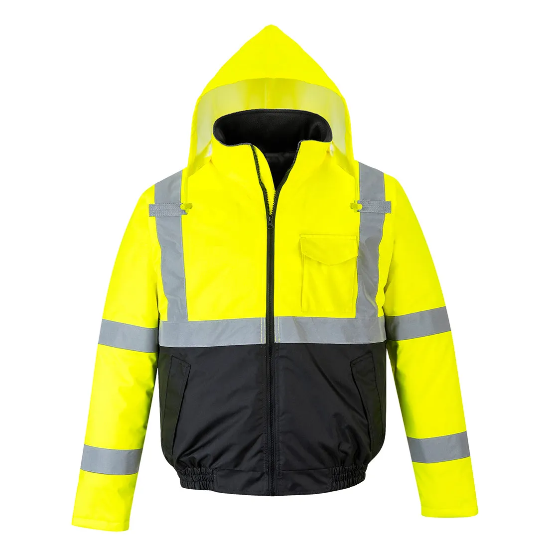 Portwest Hi-Vis Two-Tone Bomber Jacket US363