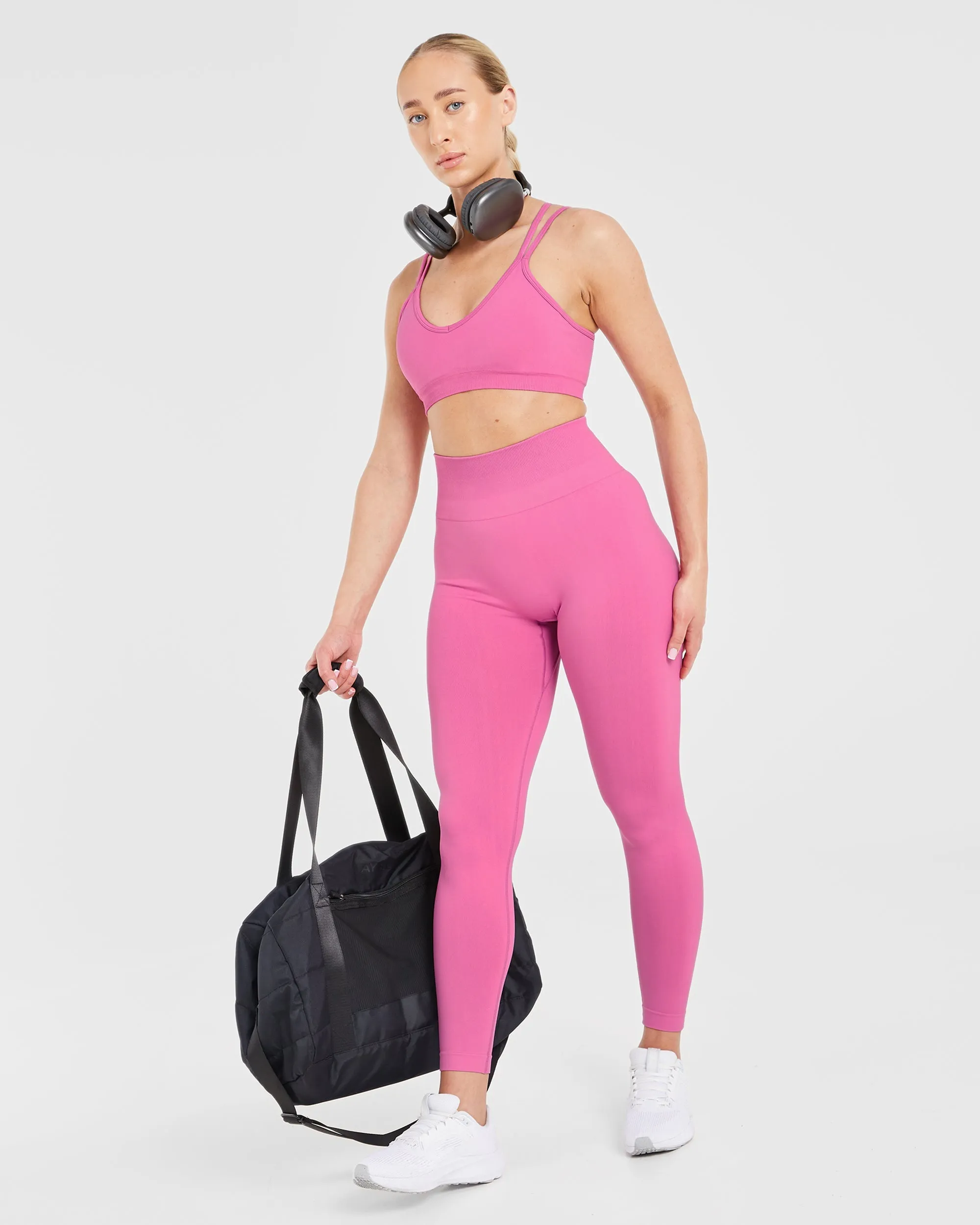 Power Seamless Leggings - Pink