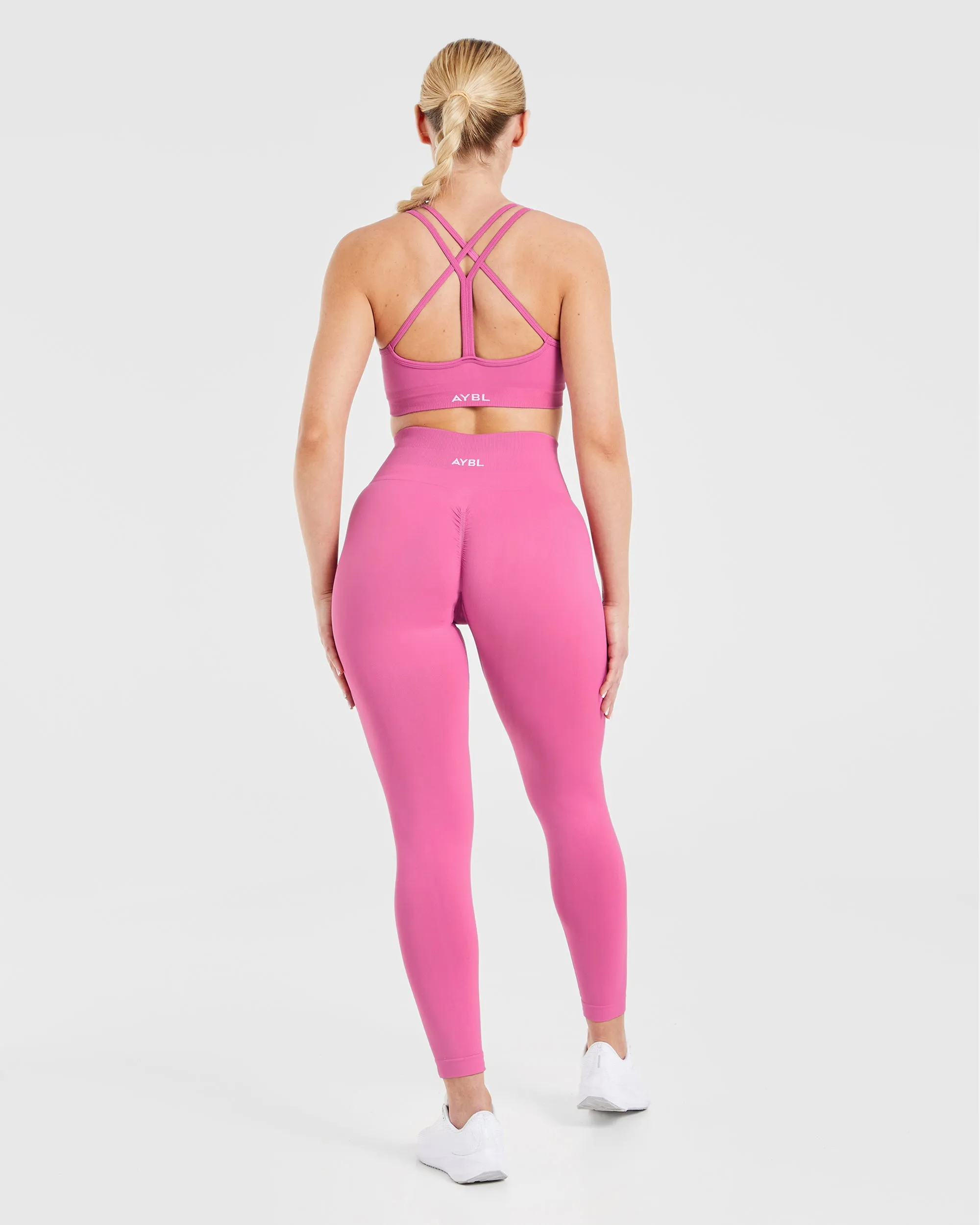 Power Seamless Leggings - Pink