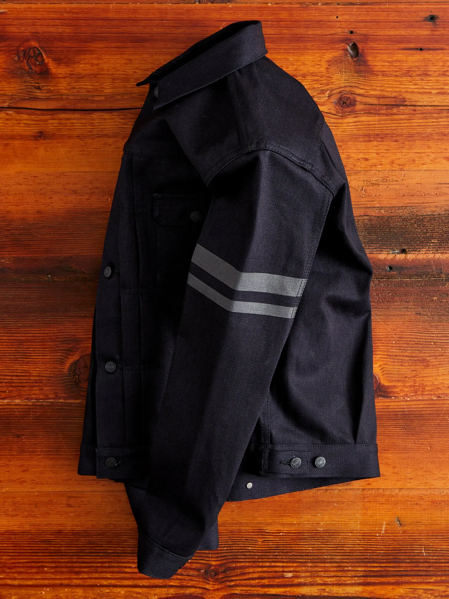 "Nightshade" 15.7oz Selvedge Type-2 Denim Jacket