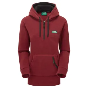 Ridgeline Ladies Ballistic Hoodie - Rhubarb