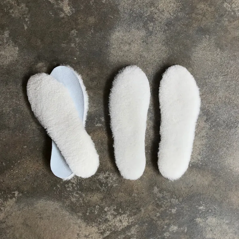 Sheepskin insoles