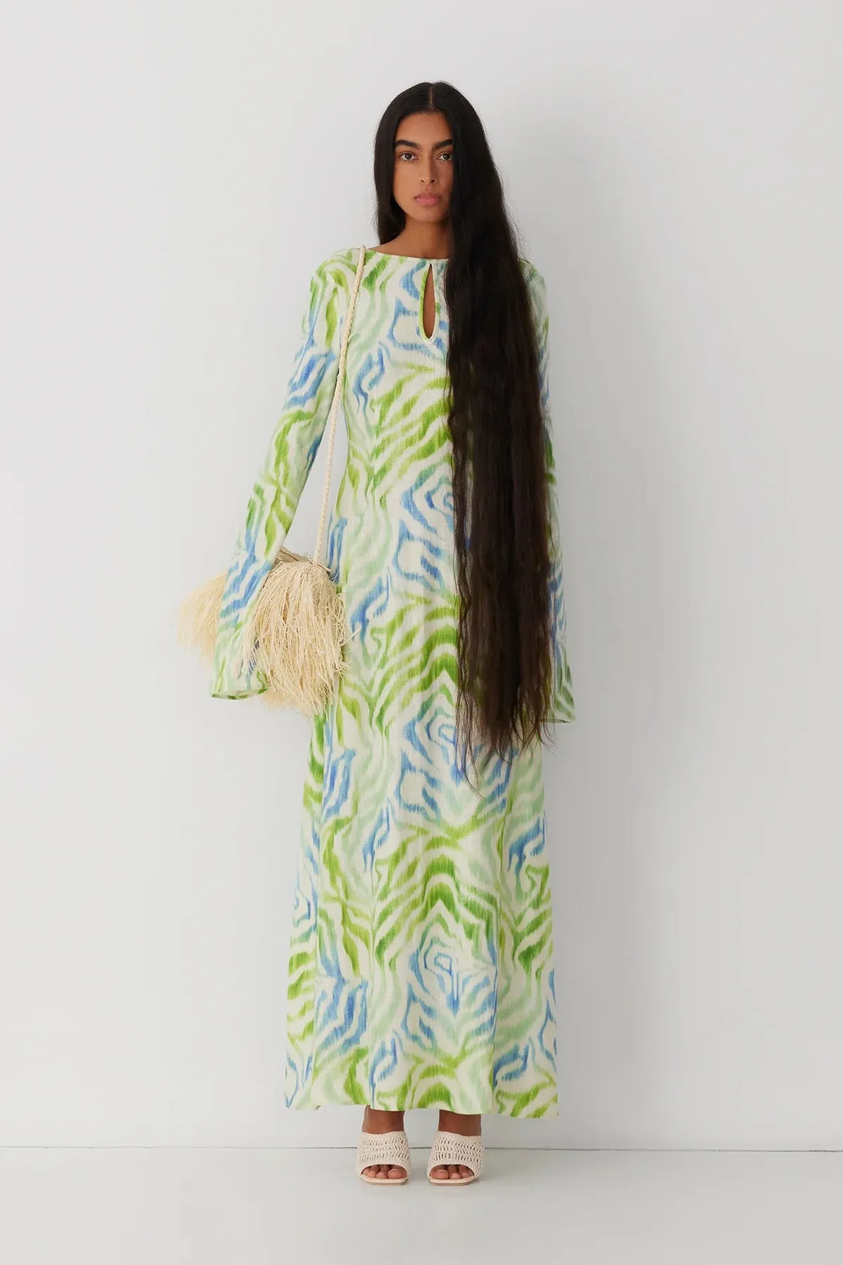 The Wolf Gang Ames Maxi Dress - Fern