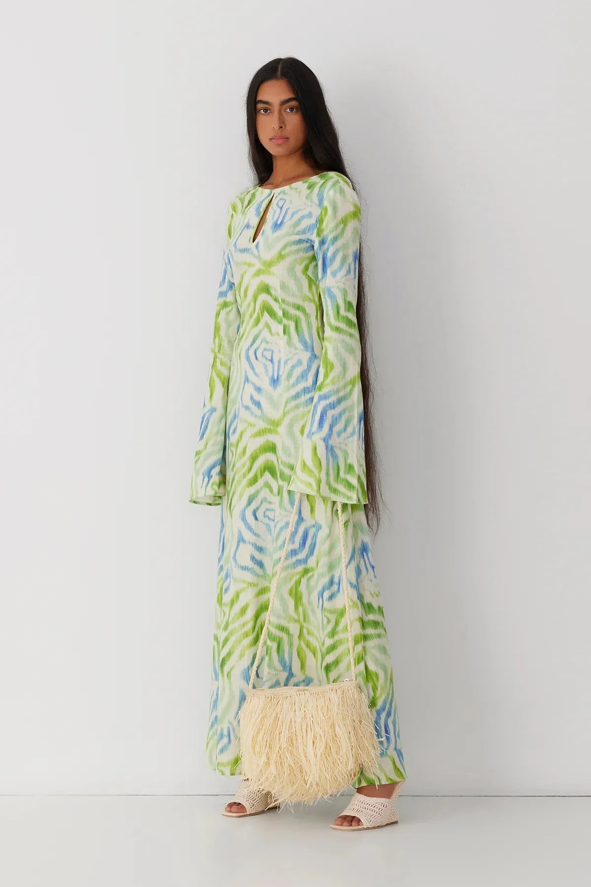 The Wolf Gang Ames Maxi Dress - Fern