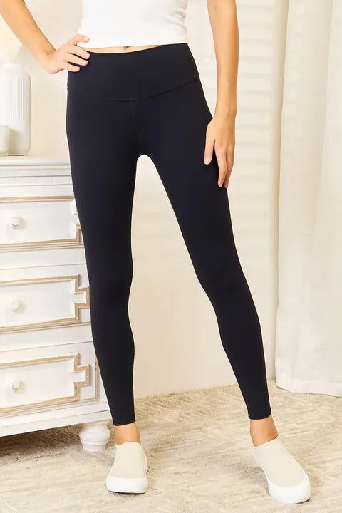 Wide Waistband Sports Leggings