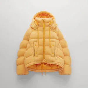 Womens Unique Flare Puffer Jacket