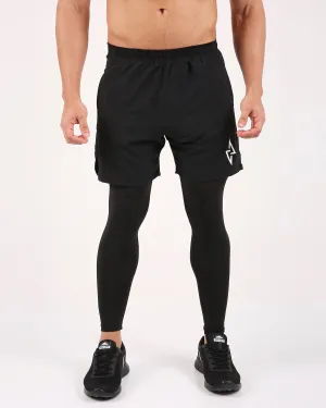 ZONE - BLACK SHORTS